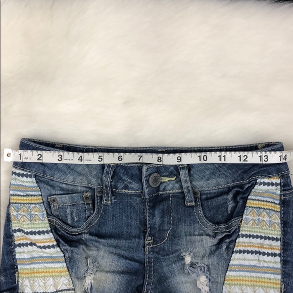 HP ❤️ Destroyed patterned shorts - Picture 7 of 8